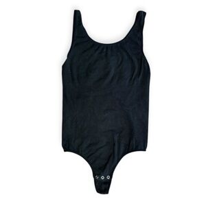 Yummie Black Sleeveless Bodysuit
